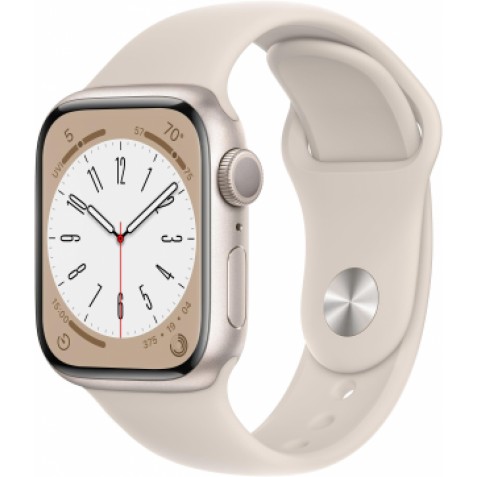 Смарт часы Apple Watch S8 45mm Starlight